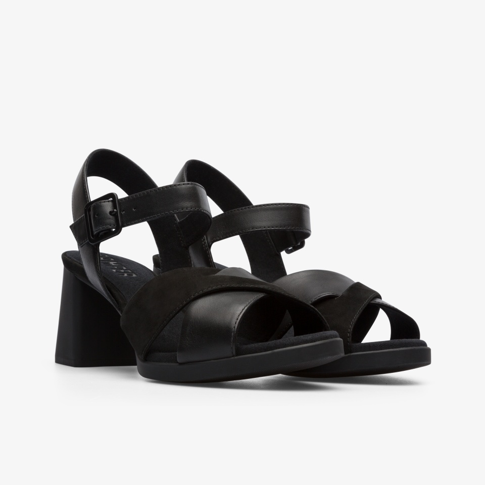 Camper Kara Black - Camper Women's Heels ||4725-DSQZJ||